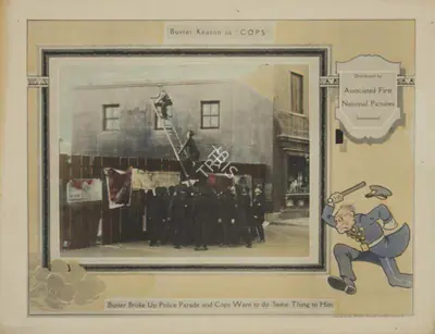 Edward F. Cline (Director), Cops, 1922, Lobby card