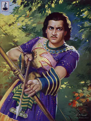 S.M. Pandit (Artist), Pandit, S.M. (Artist), Chandramohan | Oleograph, July 1943, Oleograph