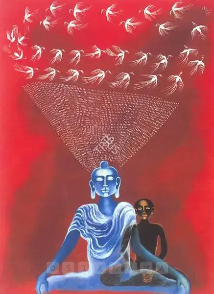 Arpana Caur (Artist), Ascension, 2003, Painting