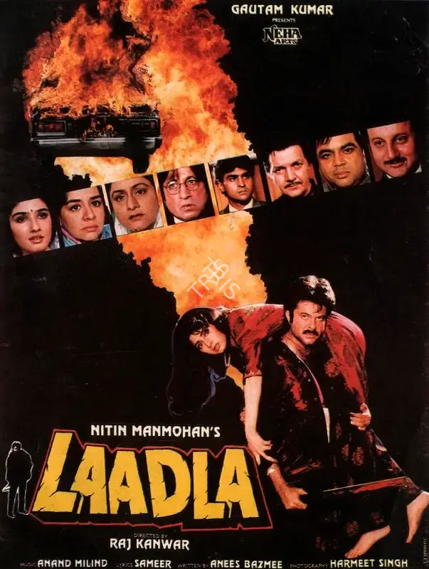 Nitin Mahmohan (Producer), Laadla, 1994, Song-Synopsis Booklet