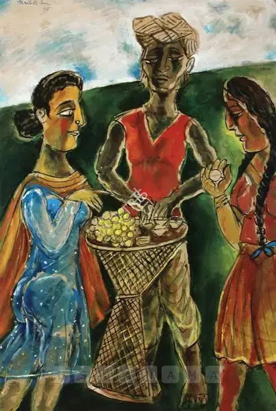Paritosh Sen (Artist), Untitled, 2005, Painting