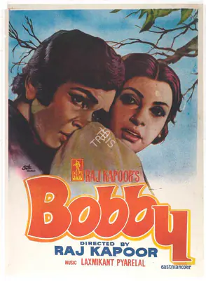 Raj Kapoor (Producer), Bobby, 1973, Full Sheet Poster