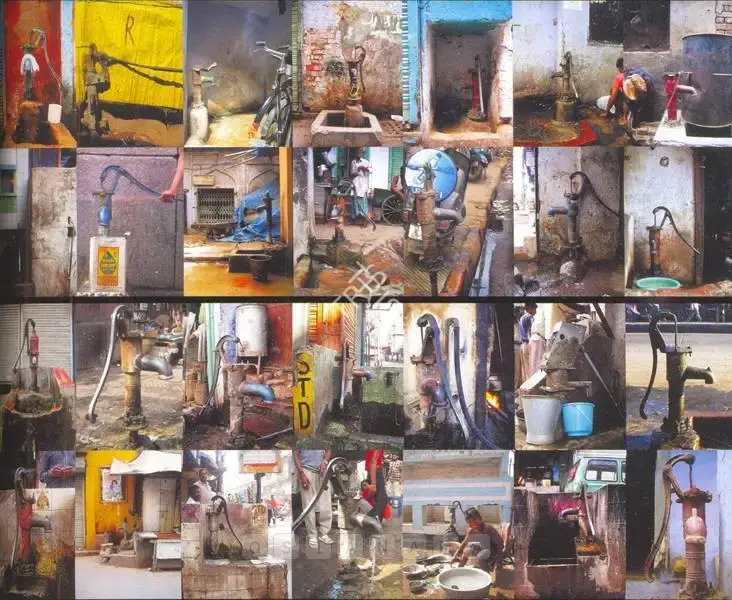 Atul Bhalla (Artist), Hand Pumps, 2007, Print