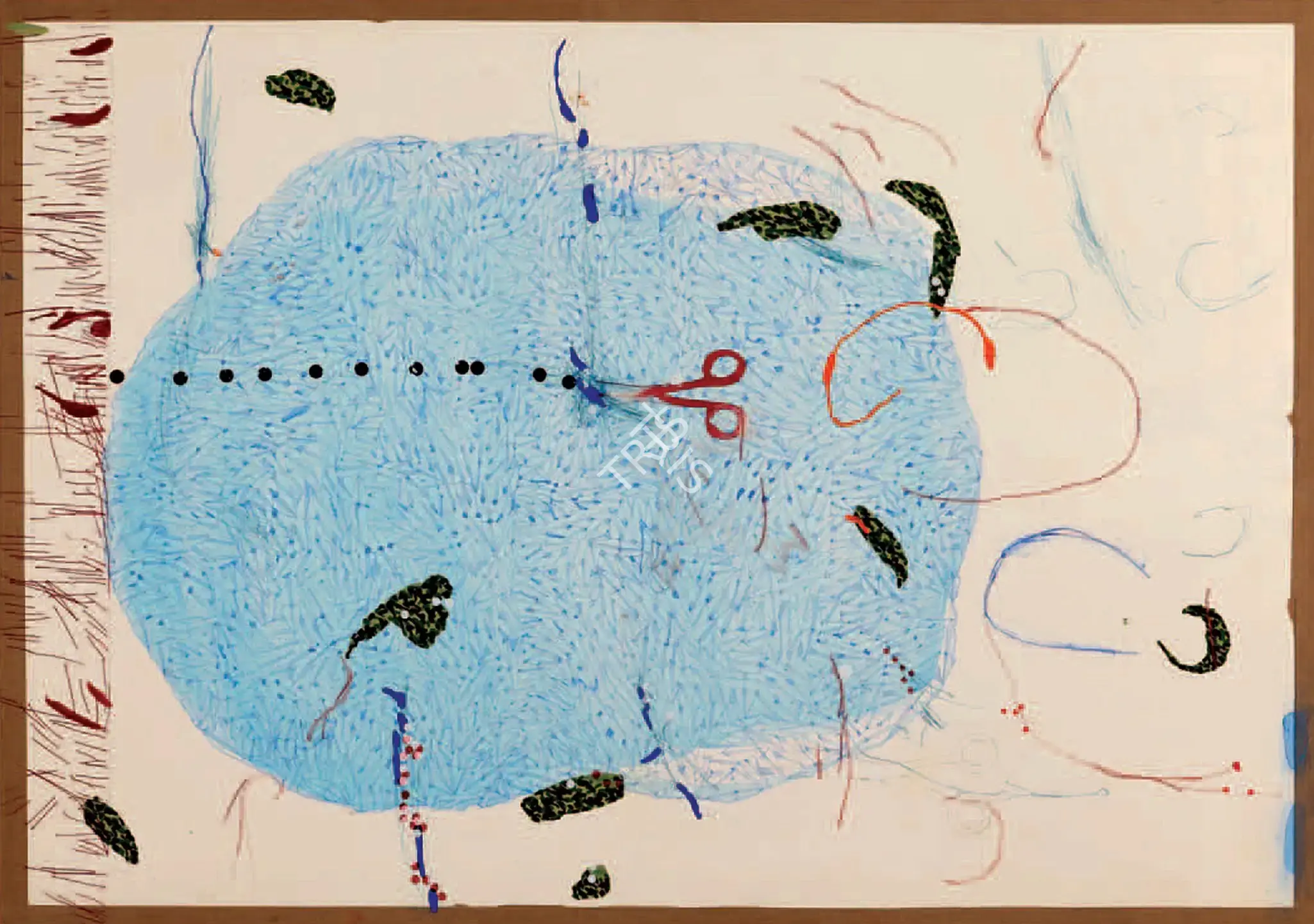 Imran Qureshi (Artist), Untitled (Reshape), 2006, Painting