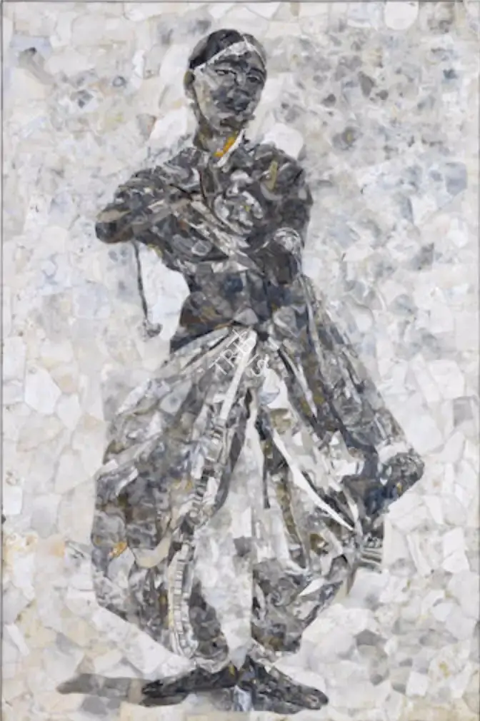 Ismail Gulgee (Artist), Untitled (Dancing Girl), 1989, Painting