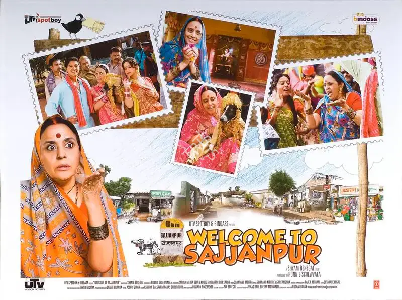 Rajan Kothari (Cinematographer), Welcome To Sajjanpur, 2008, Lobby Card