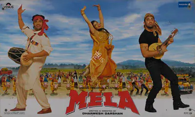 Dharmesh Darshan (Director), Mela, 2000, Lobby Card
