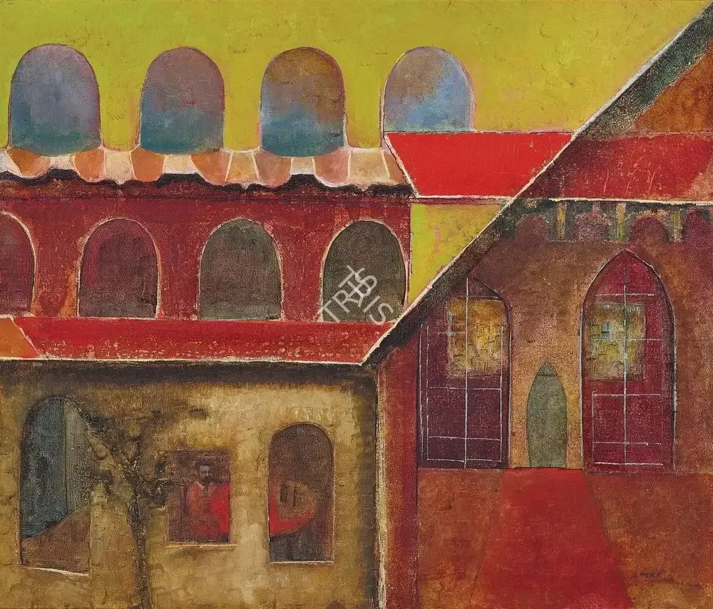 Bakre, S.K. (Artist). Untitled, 1966 | Painting, AG.Mum/28.04.24, 2024 · Asta Guru