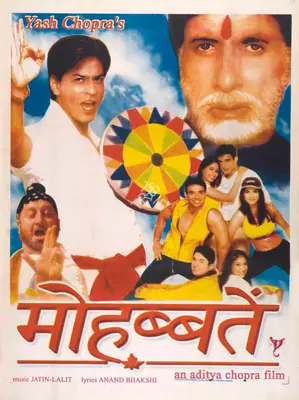 Chopra, Yash (Producer), Mohabbatein, 2000 | Full Sheet Poster | CinemaEducation | 00768921