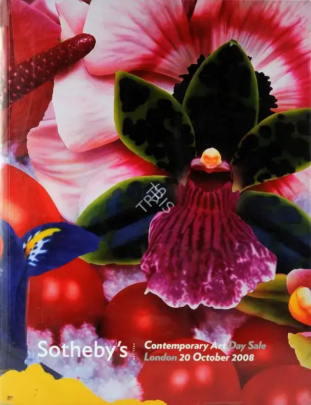 Sotheby's (Auction House), Contemporary Art, 2008, Auction Catalogue