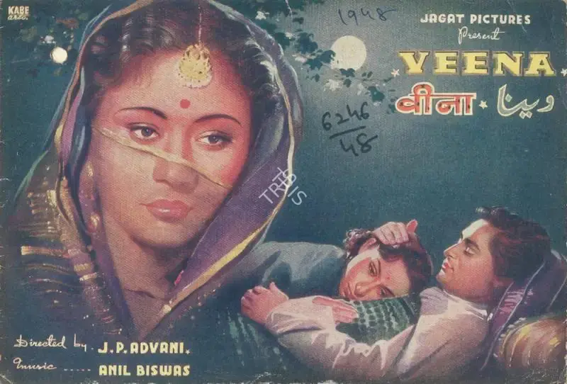 J.P. Advani (Director), Veena, 1948, Song-Synopsis Booklet