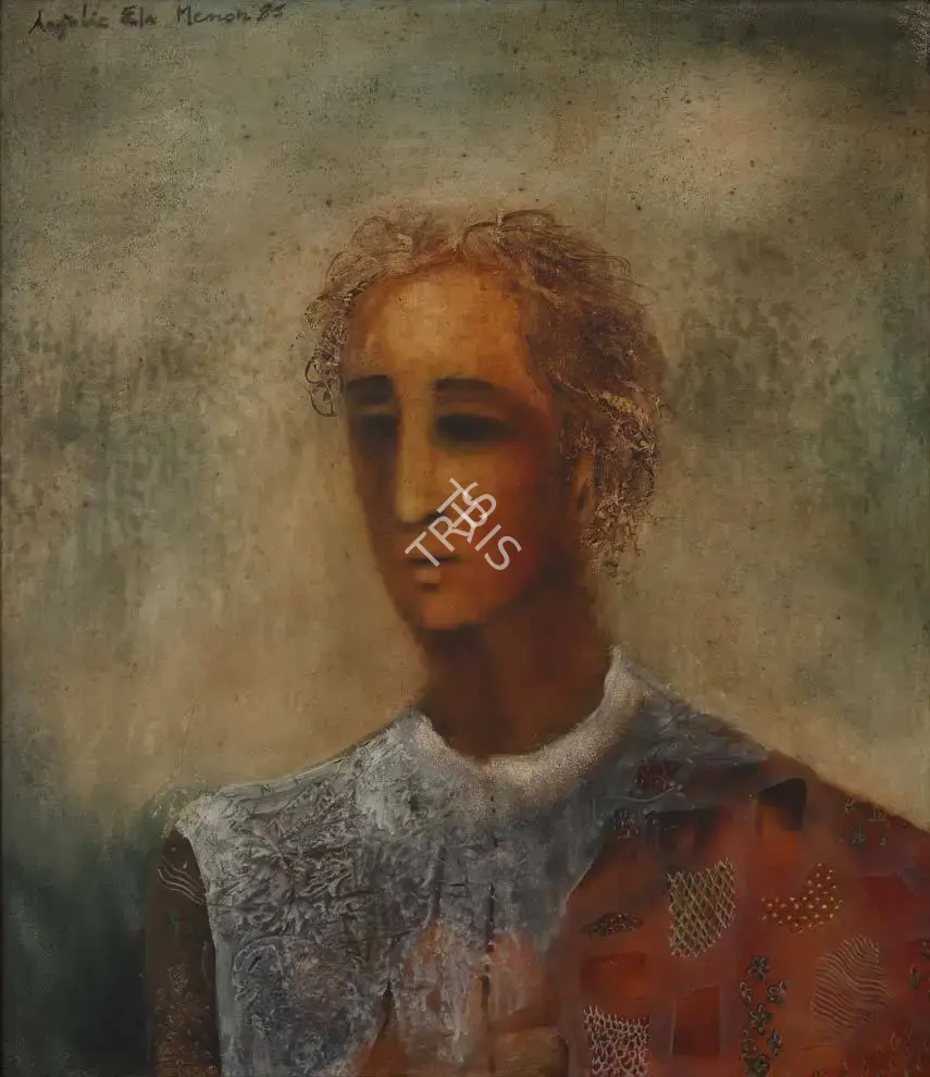 Anjolie Ela Menon (Artist), Untitled, 1985, Painting