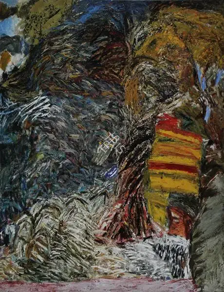 Rajnish Kaur (Artist), Backward Is Forward, 1998, Painting