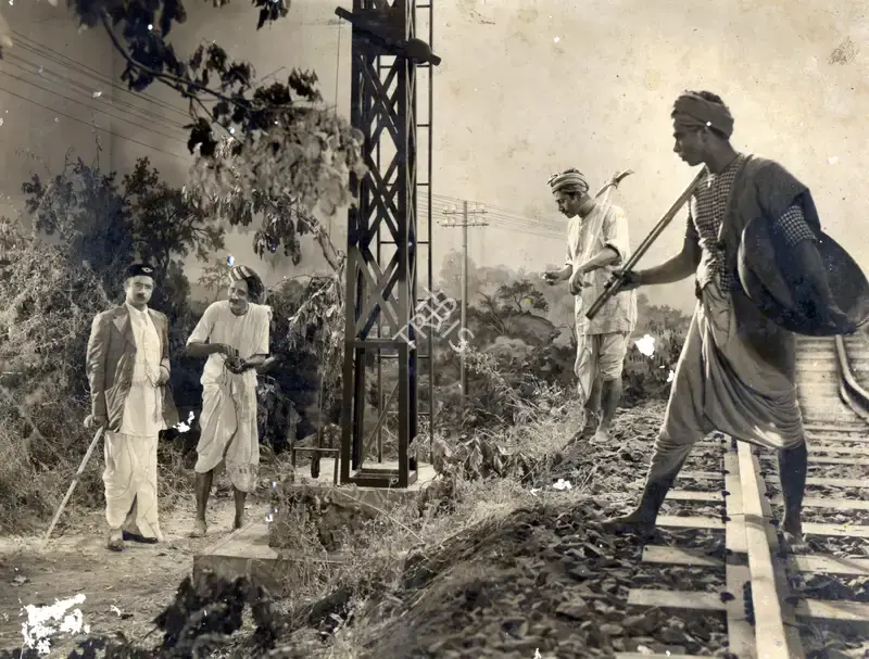 G.N. Shirodkar (Cinematographer), Station Master, 1942, Photographic Still