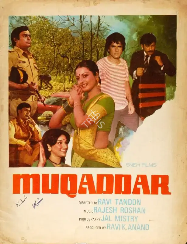 Ravi K. Anand (Producer), Muqaddar, 1978, Song-Synopsis Booklet