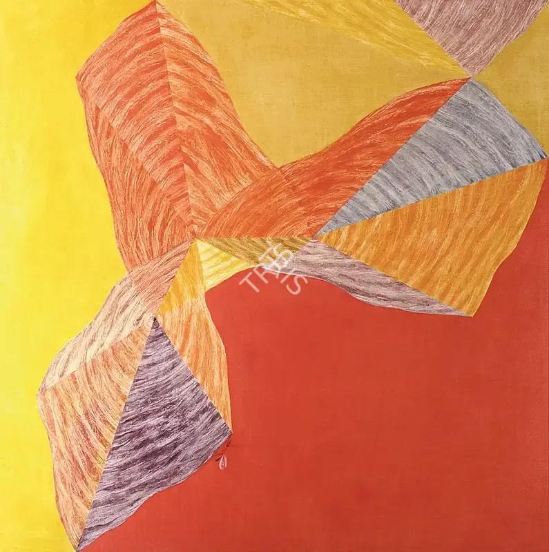 J. Swaminathan (Artist), Perception Xv, 1972, Painting
