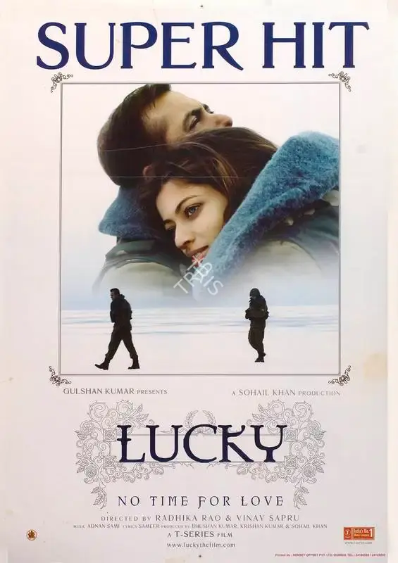 Sohail Khan (Producer), Lucky No Time For Love, 2005, Full Sheet Poster