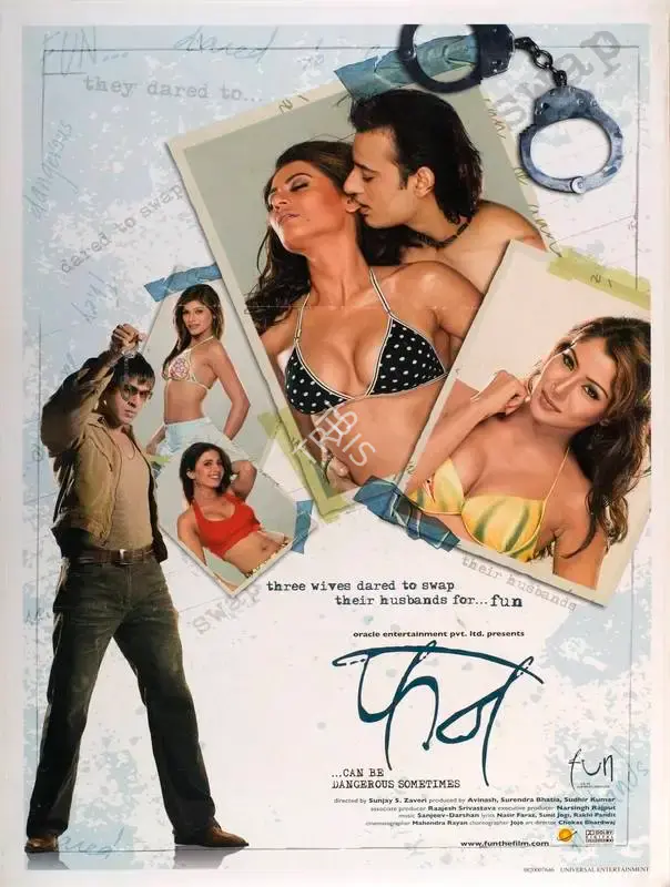 Surendra Bhatia (Producer), Fun, 2005, Full Sheet Poster