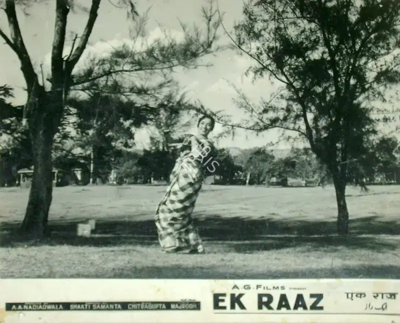 A.A. Nadiadwala (Producer), Ek Raaz, 1963, Lobby Card