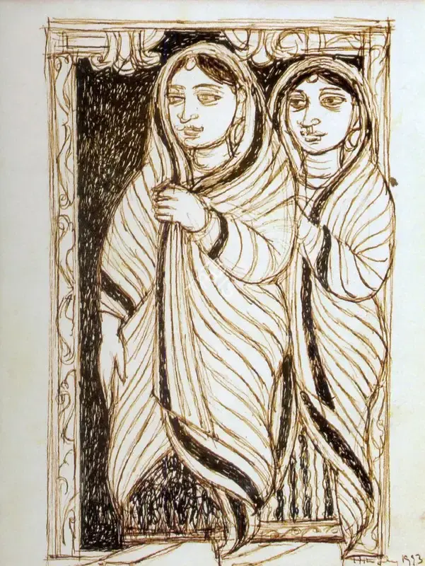 A. Ramachandran (Artist), Untitled, 1993, Painting