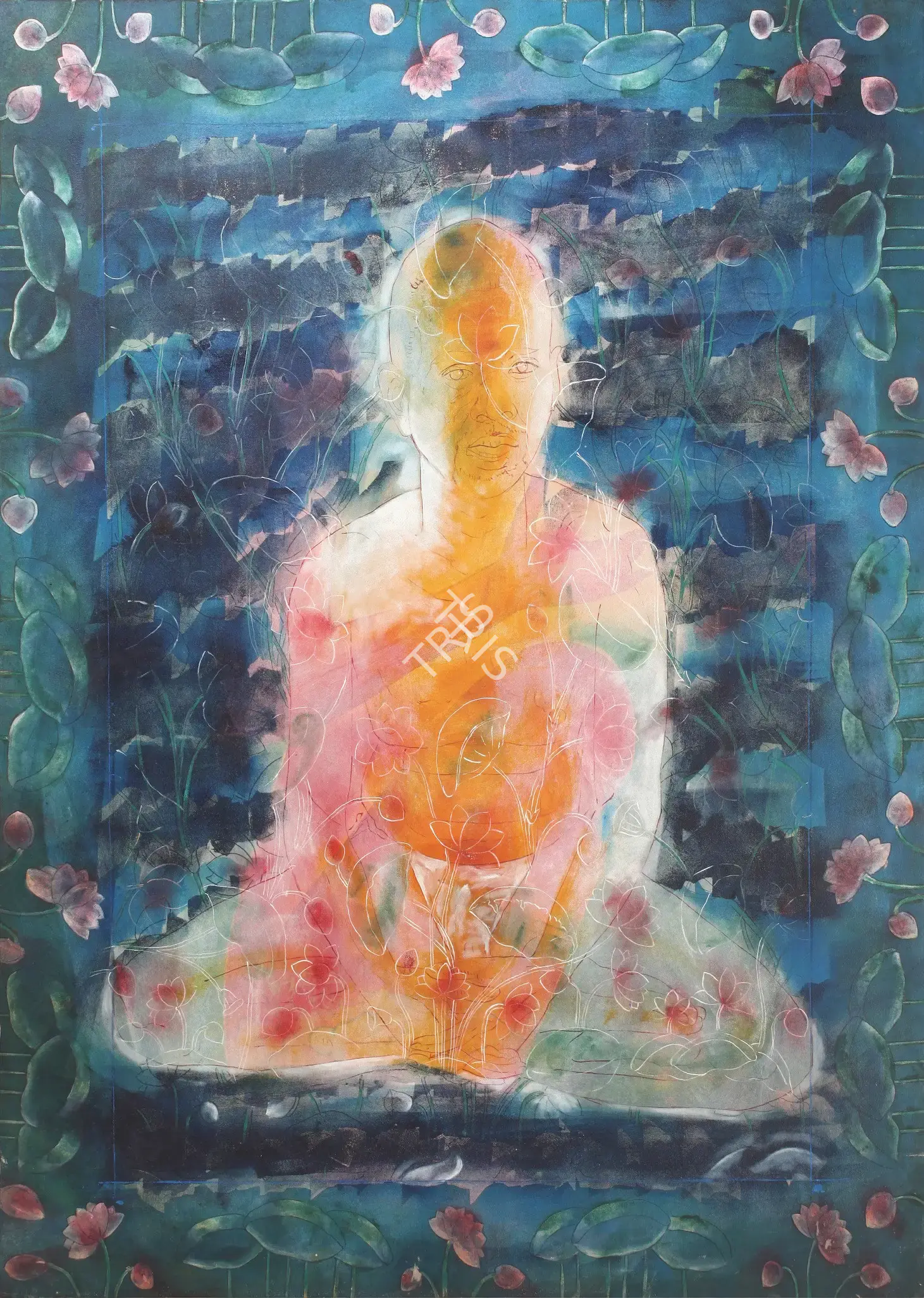 V. Ramesh (Artist), The Witness, 2002, Painting