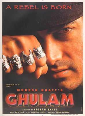 Mukesh Bhatt (Producer), Ghulam, 1998, Full Sheet Poster