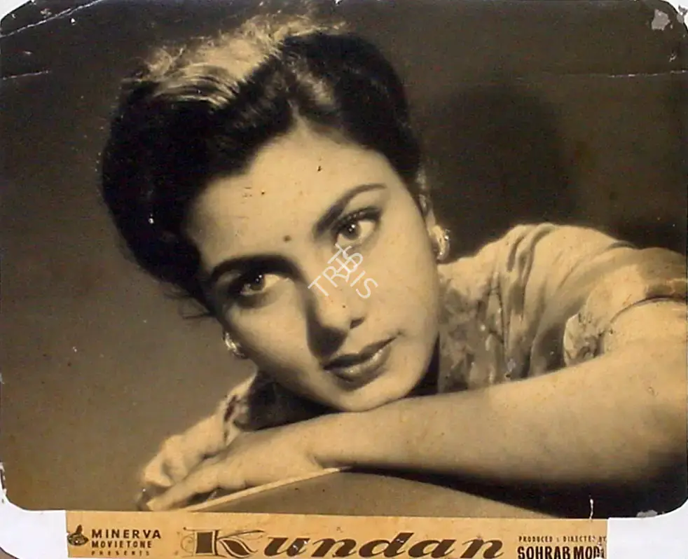 Sohrab Modi (Producer), Kundan, 1955, Lobby Card