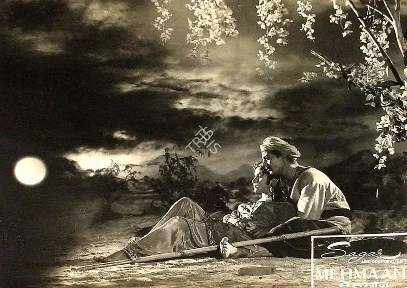 Ramanand Sagar (Director), Mehmaan, 1953, Lobby Card