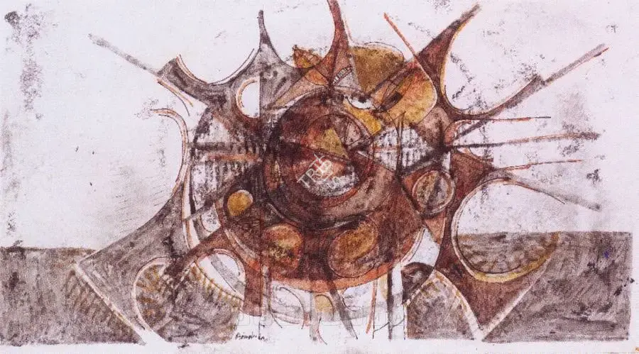Avinash Chandra (Artist), Untitled, 1960, Painting