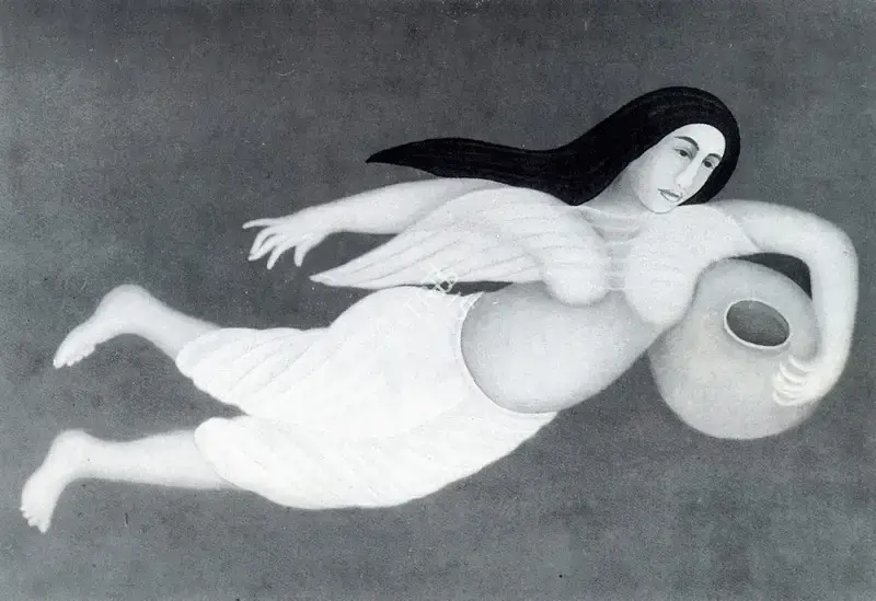 Manjit Bawa (Artist), Soni, 1996, Painting