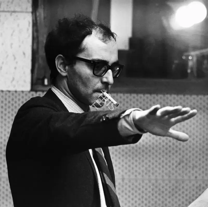 Unknown (Photographer), Jean Luc Godard, Photographic Still