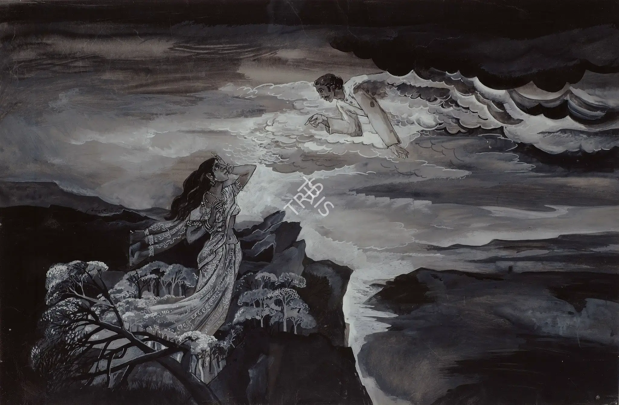 Goud, K. Laxma (Artist). Untitled, 1976 | Painting, Os.Mum/31.01.07, 2007 · Osian's