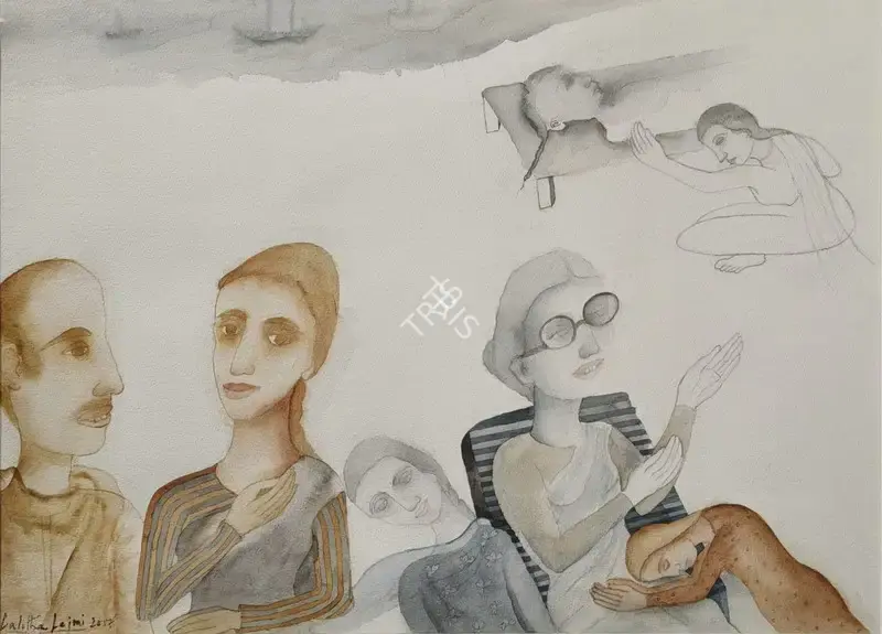 Lalitha Lajmi (Artist), Untitled, 2017, Painting