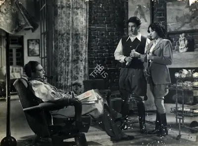 Faredoon A. Irani (Cinematographer), Andaz, 1949, Photographic Still