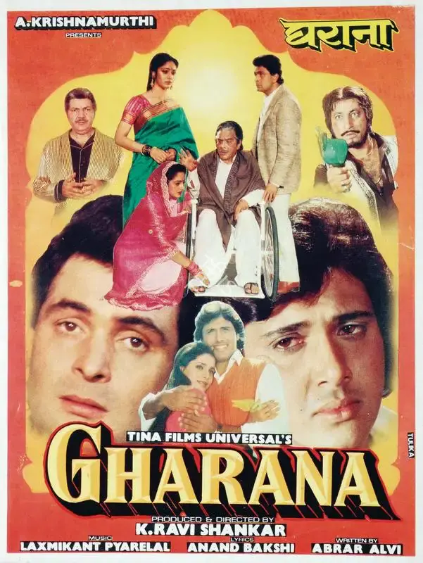 K.Ravi Shankar (Producer), Gharana, 1989, Song-Synopsis Booklet