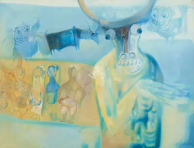 Ali, J. Sultan (Artist). Devil Dance, 1968 | Painting, Ch.NeY/20.09.23, 2023 · Christie's