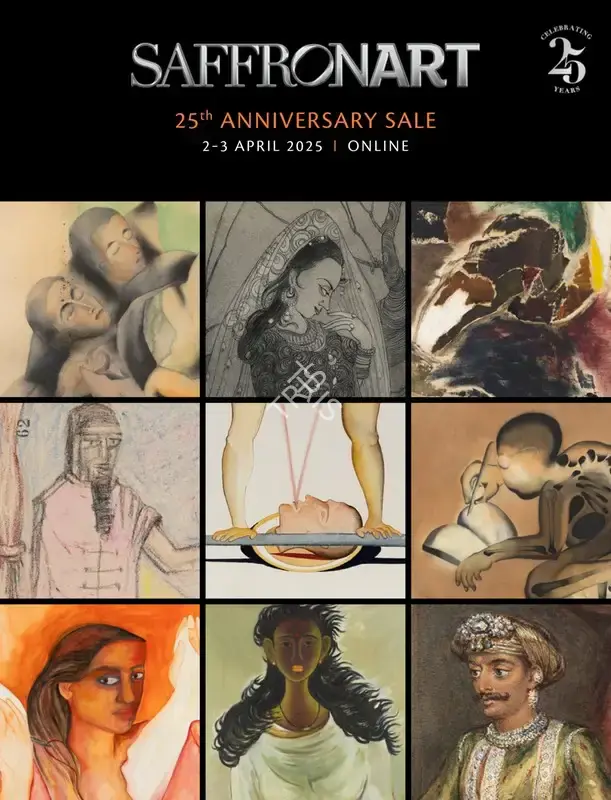 Saffronart (Auction House), 25th Anniversary Sale, 2025, Auction Catalogue