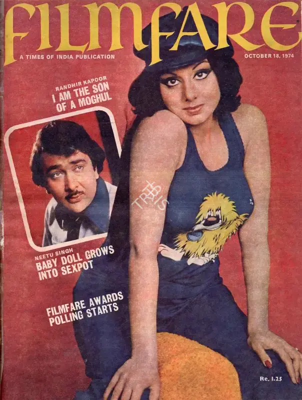 B.K. Karanjia (Editor), Filmfare, 1974, Magazine
