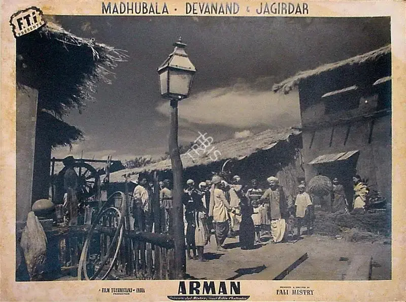 Fali Mistry (Producer), Arman, 1953, Lobby Card