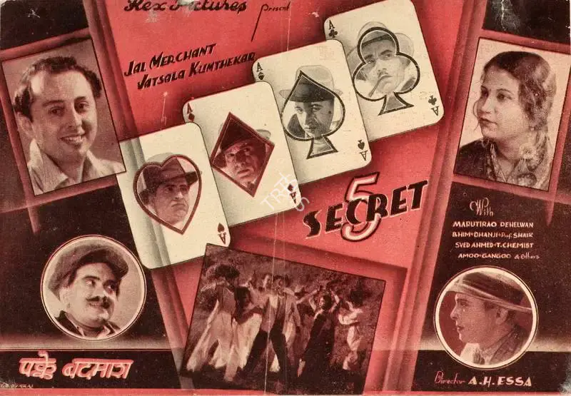 A.H. Essa (Director), Pakke Badmash, 1939, Handbill