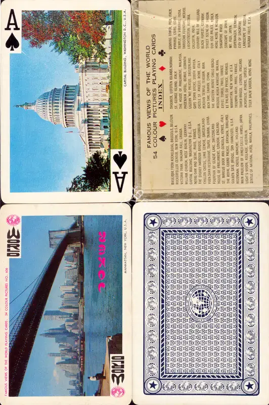 World - 2, 1979, Playing Cards