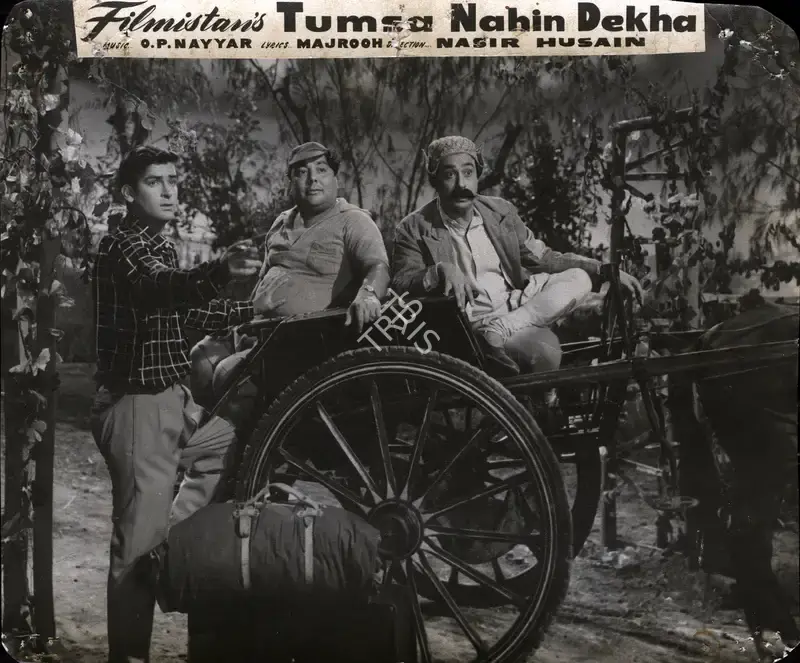 Nasir Husain (Director), Tumsa Nahin Dekha, 1957, Photographic Still