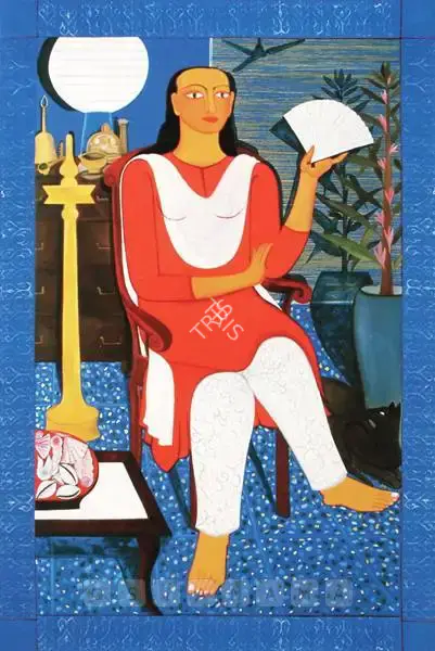 Rekha Rodwittiya (Artist), Private Spaces, 2001, Painting