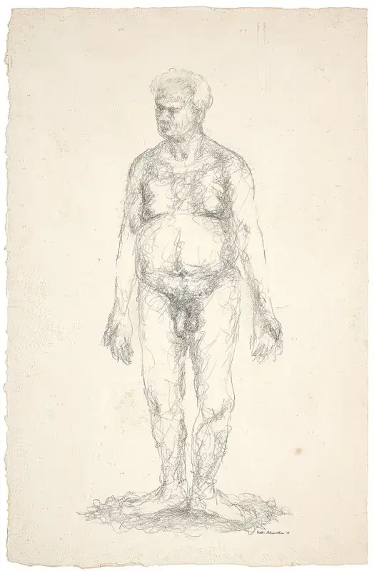 Patwardhan, Sudhir (Artist). Middle Age, 2007 | Drawing, Pu.Mum/06.03.25, 2025 · Pundole