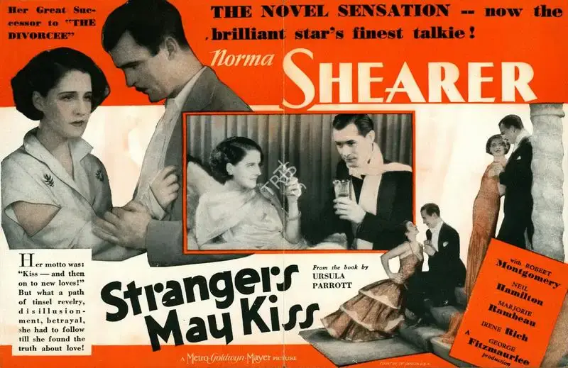 George Fitzmaurice (Producer), Strangers May Kiss, 1931, Handbill