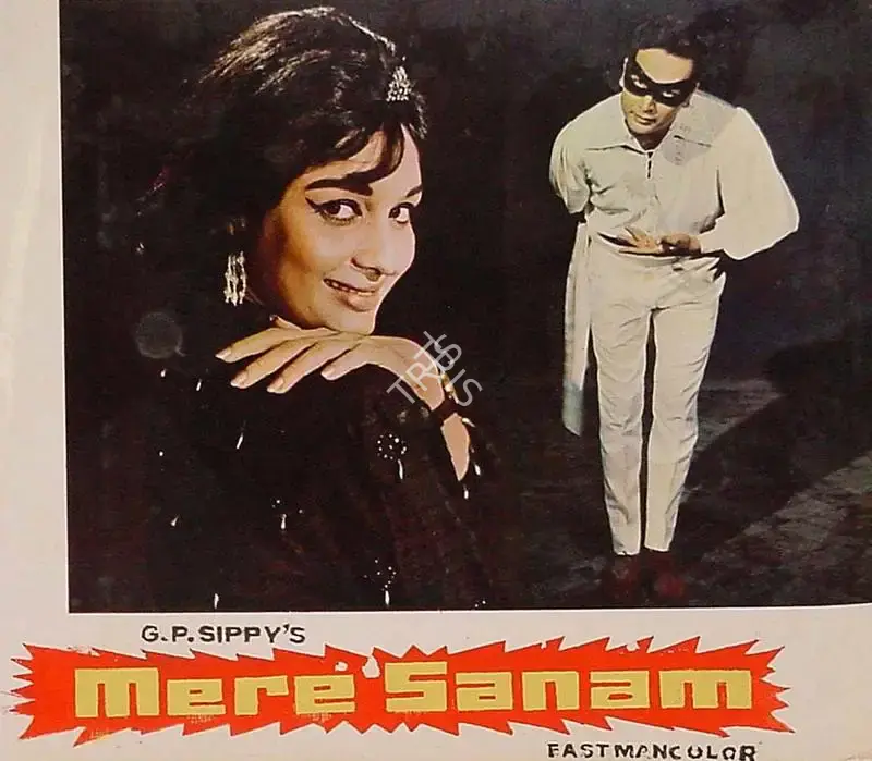 K. Vaikunth (Cinematographer), Mere Sanam, 1965, Lobby Card