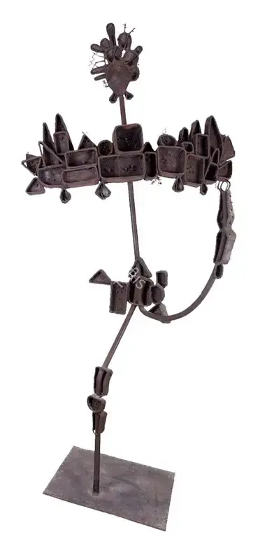 Dhanraj Bhagat (Artist), Untitled (Ravana), Sculpture