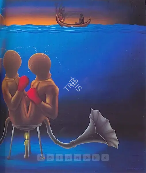 Suneel Mamadapur (Artist), Water, 2007, Painting