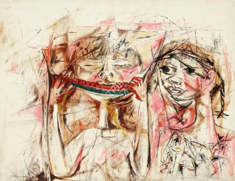 Krishen Khanna (Artist), Untitled, 1955, Painting