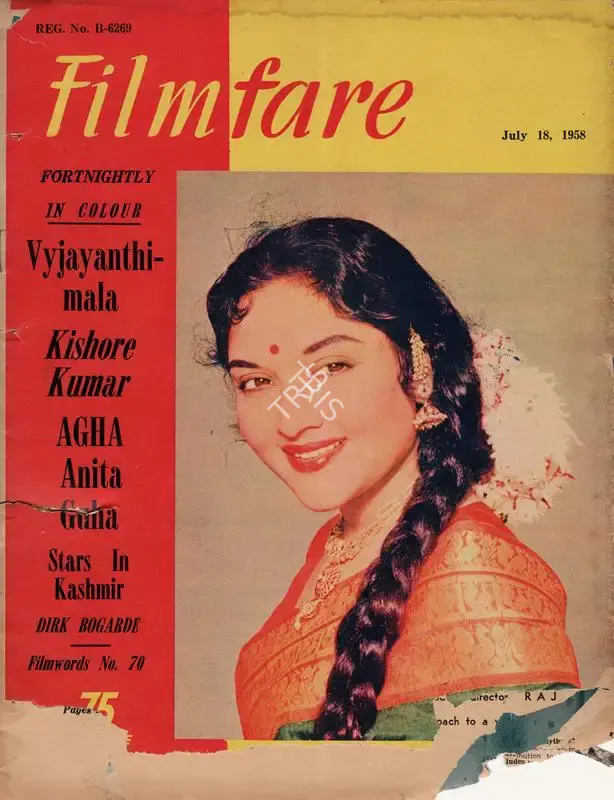 C.R. Mandy (Editor), Filmfare, 1958, Magazine